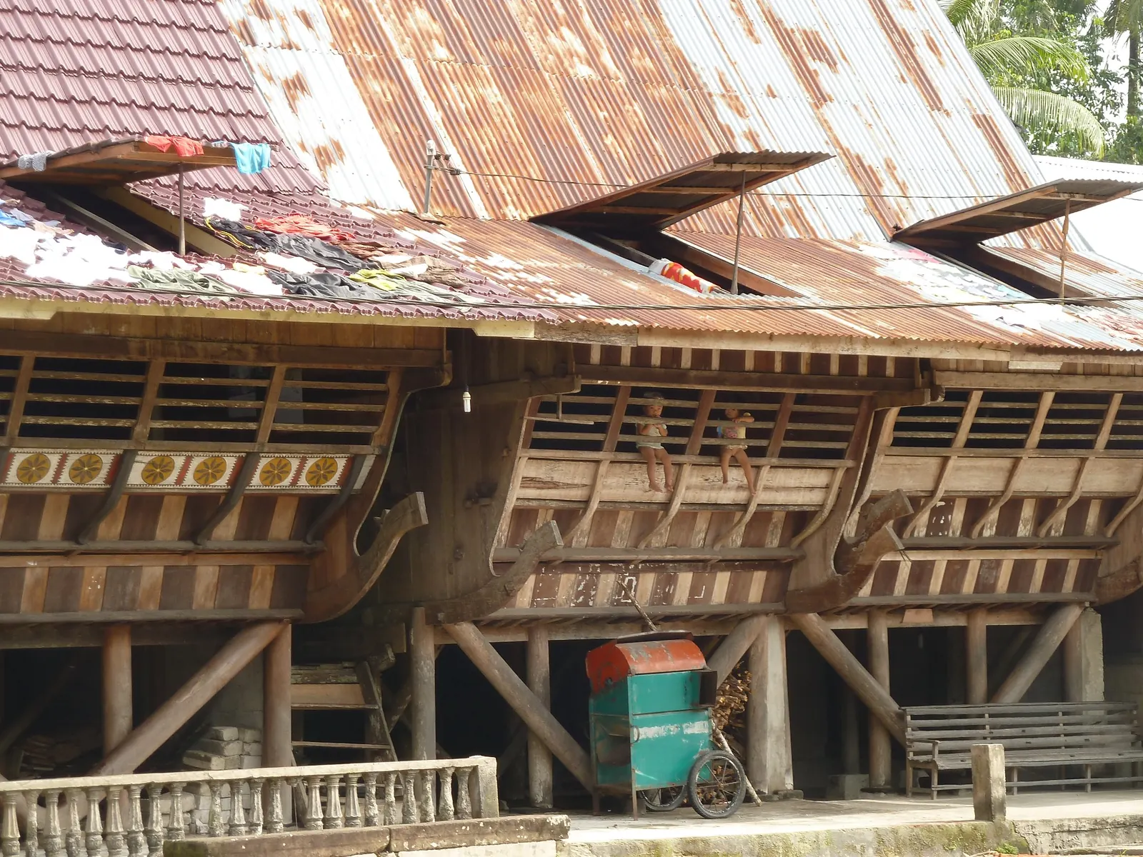 Typisches Nias Haus, Omo Hada